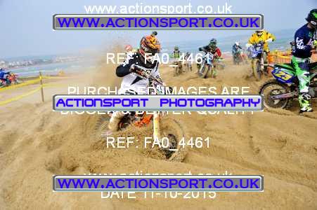 Photo: FA0_4461 ActionSport Photography 11/10/2015 AMCA Purbeck MXC Weymouth Beach Race  _1_Juniors #45