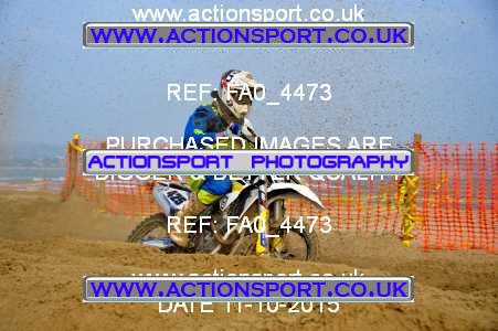 Photo: FA0_4473 ActionSport Photography 11/10/2015 AMCA Purbeck MXC Weymouth Beach Race  _1_Juniors #425
