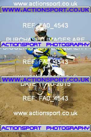 Photo: FA0_4543 ActionSport Photography 11/10/2015 AMCA Purbeck MXC Weymouth Beach Race  _1_Juniors #425