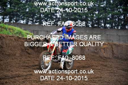 Photo: FA0_8068 ActionSport Photography 24/10/2015 YMSA Mid Sussex MCC - Compass Cup Mildenhall _7_Vets #25