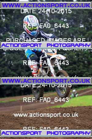 Photo: FA0_6443 ActionSport Photography 24/10/2015 YMSA Mid Sussex MCC - Compass Cup Mildenhall _2_65cc #15