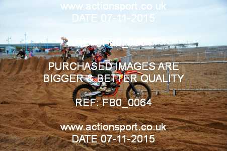 Photo: FB0_0064 ActionSport Photography 7,8/11/2015 AMCA Skegness Beach Race [Sat/Sun]  _1_ClubmanSolos #209