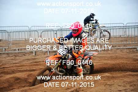 Photo: FB0_0446 ActionSport Photography 7,8/11/2015 AMCA Skegness Beach Race [Sat/Sun]  _1_ClubmanSolos #82