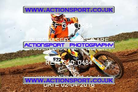 Photo: G40_0484 ActionSport Photography 02/04/2016 Thornbury MX Practice - Westonbirt 1030_Experts
