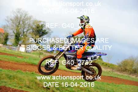 Photo: G40_2782 ActionSport Photography 16/04/2016 Thornbury MX Practice - Westonbirt 1040_Experts-Seniors