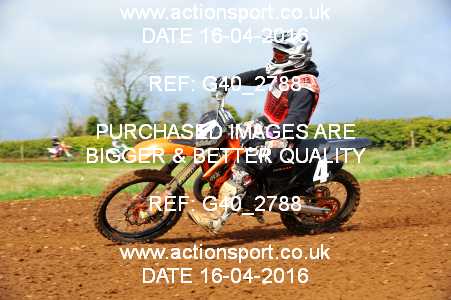 Photo: G40_2788 ActionSport Photography 16/04/2016 Thornbury MX Practice - Westonbirt 1040_Experts-Seniors