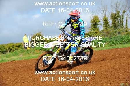 Photo: G40_2789 ActionSport Photography 16/04/2016 Thornbury MX Practice - Westonbirt 1040_Experts-Seniors