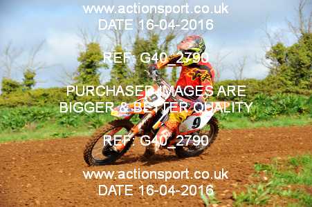 Photo: G40_2790 ActionSport Photography 16/04/2016 Thornbury MX Practice - Westonbirt 1040_Experts-Seniors