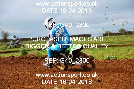 Photo: G40_2800 ActionSport Photography 16/04/2016 Thornbury MX Practice - Westonbirt 1040_Experts-Seniors