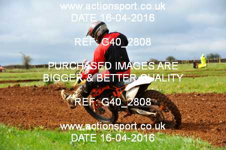 Photo: G40_2808 ActionSport Photography 16/04/2016 Thornbury MX Practice - Westonbirt 1040_Experts-Seniors