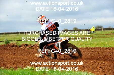 Photo: G40_2819 ActionSport Photography 16/04/2016 Thornbury MX Practice - Westonbirt 1040_Experts-Seniors