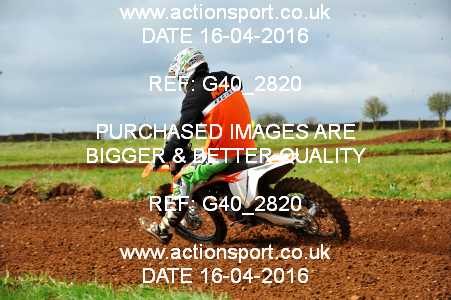 Photo: G40_2820 ActionSport Photography 16/04/2016 Thornbury MX Practice - Westonbirt 1040_Experts-Seniors