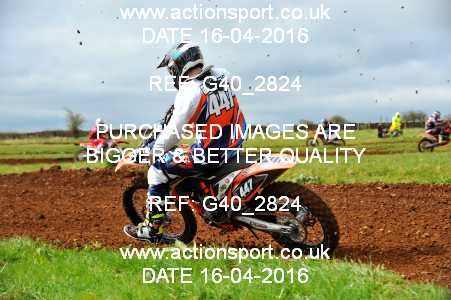Photo: G40_2824 ActionSport Photography 16/04/2016 Thornbury MX Practice - Westonbirt 1040_Experts-Seniors