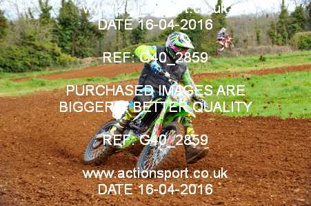 Photo: G40_2859 ActionSport Photography 16/04/2016 Thornbury MX Practice - Westonbirt 1040_Experts-Seniors