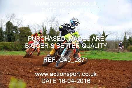 Photo: G40_2871 ActionSport Photography 16/04/2016 Thornbury MX Practice - Westonbirt 1040_Experts-Seniors