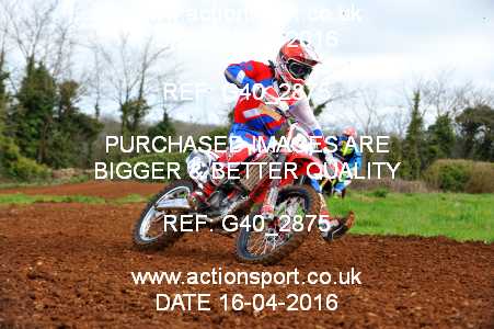 Photo: G40_2875 ActionSport Photography 16/04/2016 Thornbury MX Practice - Westonbirt 1040_Experts-Seniors