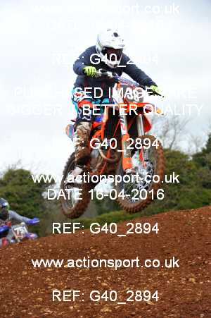 Photo: G40_2894 ActionSport Photography 16/04/2016 Thornbury MX Practice - Westonbirt 1040_Experts-Seniors