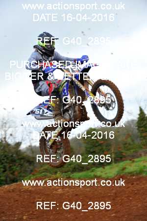 Photo: G40_2895 ActionSport Photography 16/04/2016 Thornbury MX Practice - Westonbirt 1040_Experts-Seniors