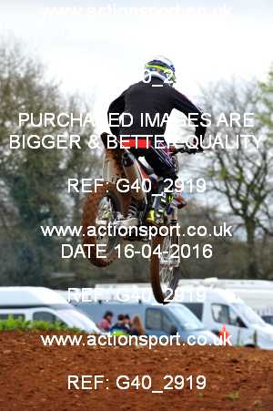 Photo: G40_2919 ActionSport Photography 16/04/2016 Thornbury MX Practice - Westonbirt 1040_Experts-Seniors