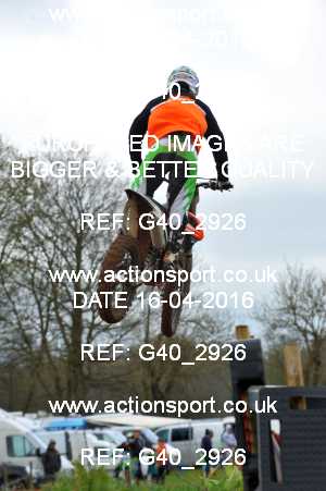 Photo: G40_2926 ActionSport Photography 16/04/2016 Thornbury MX Practice - Westonbirt 1040_Experts-Seniors