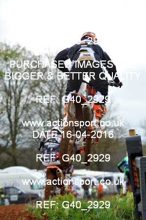 Photo: G40_2929 ActionSport Photography 16/04/2016 Thornbury MX Practice - Westonbirt 1040_Experts-Seniors