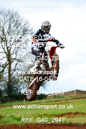 Photo: G40_2947 ActionSport Photography 16/04/2016 Thornbury MX Practice - Westonbirt 1040_Experts-Seniors