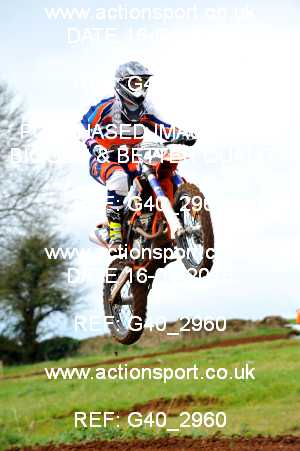 Photo: G40_2960 ActionSport Photography 16/04/2016 Thornbury MX Practice - Westonbirt 1040_Experts-Seniors