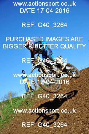 Photo: G40_3264 ActionSport Photography 17/04/2016 AMCA Dursley MXC - Nympsfield  _1_MX1Qualifiers #292