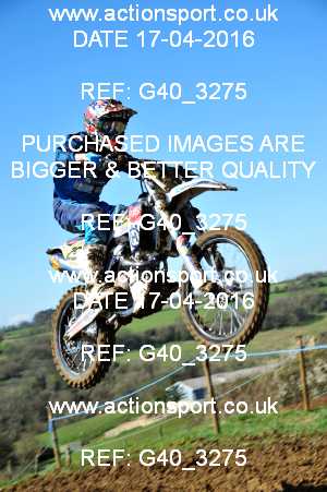 Photo: G40_3275 ActionSport Photography 17/04/2016 AMCA Dursley MXC - Nympsfield  _1_MX1Qualifiers #292