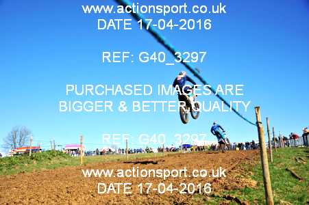 Photo: G40_3297 ActionSport Photography 17/04/2016 AMCA Dursley MXC - Nympsfield  _1_MX1Qualifiers #292