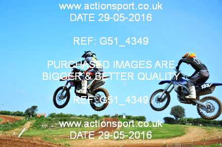 Photo: G51_4349 ActionSport Photography 29/05/2016 MCF South Somerset MX - Cheddar _3_Rookies #133
