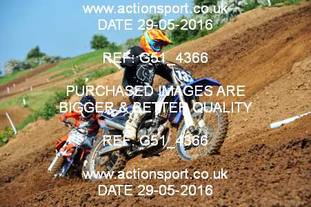 Photo: G51_4366 ActionSport Photography 29/05/2016 MCF South Somerset MX - Cheddar _3_Rookies #133