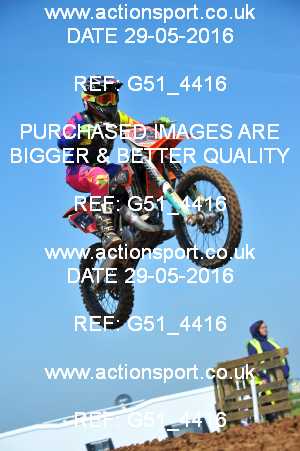 Photo: G51_4416 ActionSport Photography 29/05/2016 MCF South Somerset MX - Cheddar _3_Rookies #69