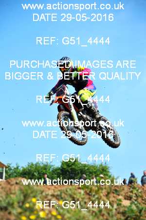 Photo: G51_4444 ActionSport Photography 29/05/2016 MCF South Somerset MX - Cheddar _3_Rookies #69