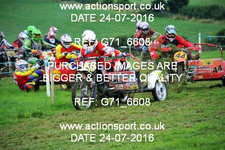 Photo: G71_6608 ActionSport Photography 24/07/2016 Dorset Classic Scramble Club - Galhampton  _6_Sidecars #1000
