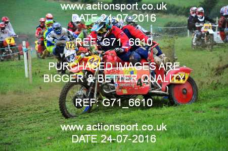 Photo: G71_6610 ActionSport Photography 24/07/2016 Dorset Classic Scramble Club - Galhampton  _6_Sidecars #1000