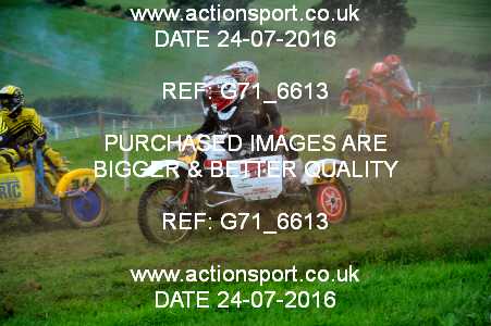 Photo: G71_6613 ActionSport Photography 24/07/2016 Dorset Classic Scramble Club - Galhampton  _6_Sidecars #1000