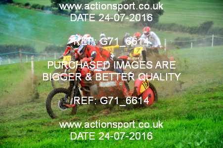 Photo: G71_6614 ActionSport Photography 24/07/2016 Dorset Classic Scramble Club - Galhampton  _6_Sidecars #1000