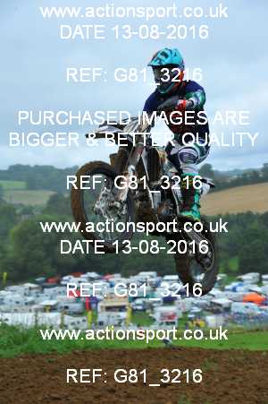 Photo: G81_3216 ActionSport Photography 13/08/2016 IOPD Acerbis Nationals - Farleigh Castle  _7_OpenJuniors #711