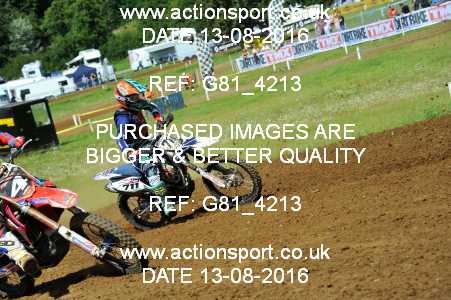 Photo: G81_4213 ActionSport Photography 13/08/2016 IOPD Acerbis Nationals - Farleigh Castle  _7_OpenJuniors #711