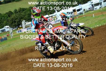 Photo: G81_4214 ActionSport Photography 13/08/2016 IOPD Acerbis Nationals - Farleigh Castle  _7_OpenJuniors #711