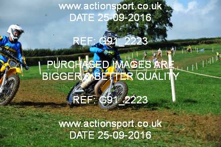 Photo: G91_2223 ActionSport Photography 25/09/2016 Dorset Classic Scramble Club - West Bourton  _3_TwinshockD #811