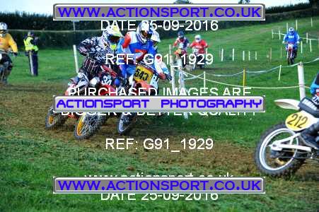 Photo: G91_1929 ActionSport Photography 25/09/2016 Dorset Classic Scramble Club - West Bourton  _1_WorkersRace #34