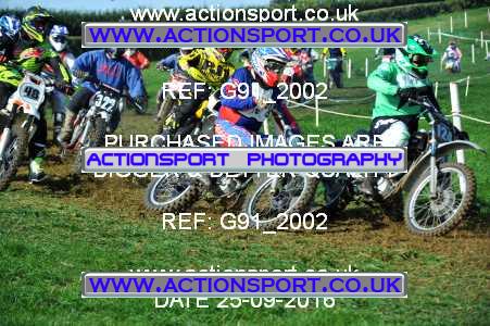 Photo: G91_2002 ActionSport Photography 25/09/2016 Dorset Classic Scramble Club - West Bourton  _2_Pre65Upto350-Pre74Upto250-125s #124