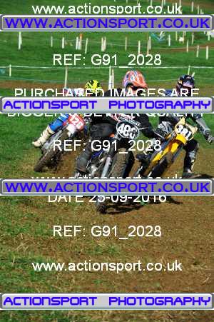Photo: G91_2028 ActionSport Photography 25/09/2016 Dorset Classic Scramble Club - West Bourton  _2_Pre65Upto350-Pre74Upto250-125s #486