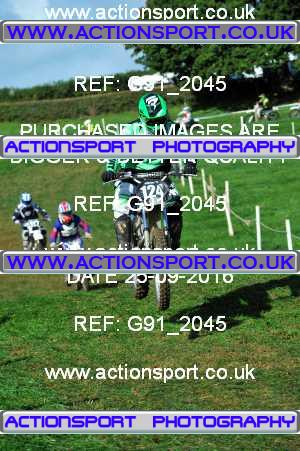 Photo: G91_2045 ActionSport Photography 25/09/2016 Dorset Classic Scramble Club - West Bourton  _2_Pre65Upto350-Pre74Upto250-125s #124