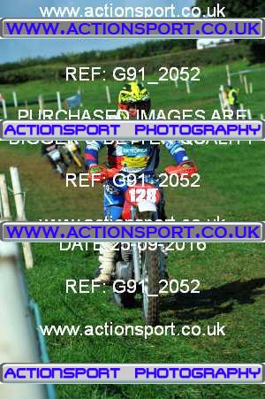 Photo: G91_2052 ActionSport Photography 25/09/2016 Dorset Classic Scramble Club - West Bourton  _2_Pre65Upto350-Pre74Upto250-125s #128