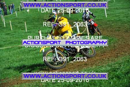 Photo: G91_2063 ActionSport Photography 25/09/2016 Dorset Classic Scramble Club - West Bourton  _2_Pre65Upto350-Pre74Upto250-125s #103