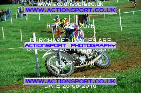 Photo: G91_2076 ActionSport Photography 25/09/2016 Dorset Classic Scramble Club - West Bourton  _2_Pre65Upto350-Pre74Upto250-125s #128