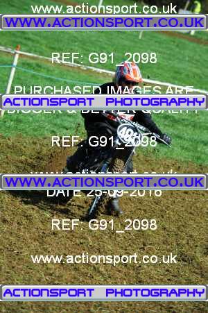 Photo: G91_2098 ActionSport Photography 25/09/2016 Dorset Classic Scramble Club - West Bourton  _2_Pre65Upto350-Pre74Upto250-125s #486